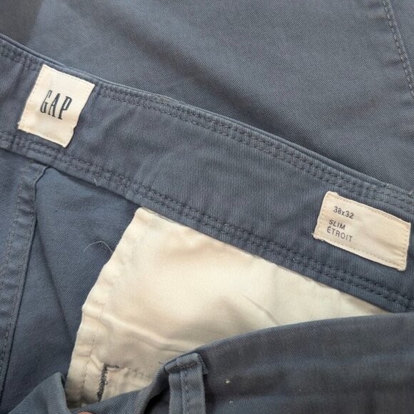 GAP Blue Khaki Pants - Picture 4 of 5